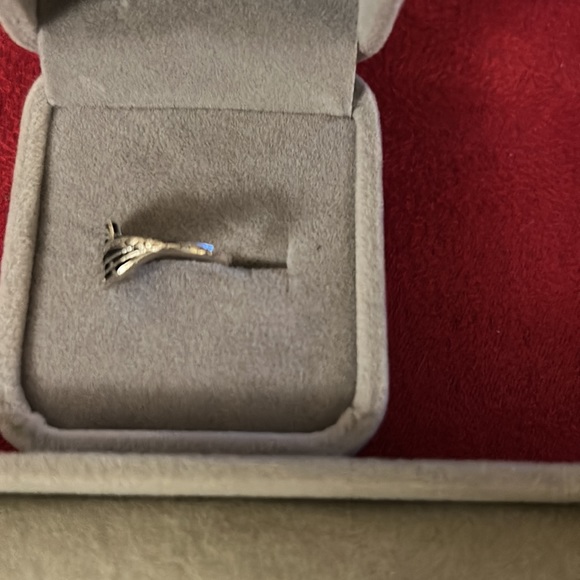 Toe Ring Leave Design Silver - Picture 3 of 6